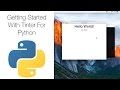Getting Started With Tkinter For Python