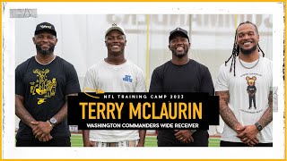 WR Terry McLaurin: NFC East Predictions, Commanders New Owners, Bieniemy & Dwayne Haskins | Pivot