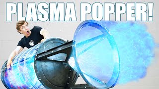 I Made A GIANT Plasma Cannon! (HUGE BLAST!)
