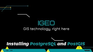 Installing PostgreSQL and spatial extension PostGIS