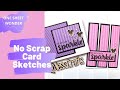 6x6 Paper with No Scraps- One Sheet Wonder Fairy Cards