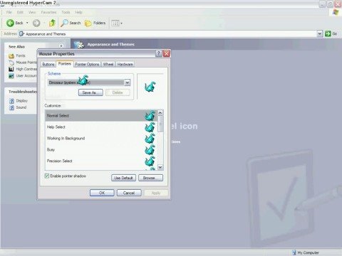 How to get a Dinosaur Cursor How to get a Dinosaur Cursor