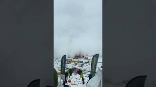 Hit By Big New Snow Avalanche In Manaslu Base Camp, Destroyed Around 6 Camps \u0026 30 tents but all ok