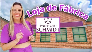 PORCELANA SCHMIDT - Tour na LOJA DE FÁBRICA e MEMORIAL em Pomerode SC