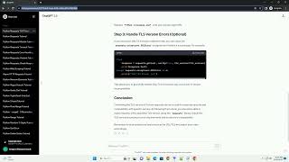python requests tls version
