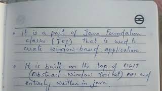 swing in java #lecture 47