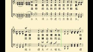 諸天述說(THE HEARVNS ARE TELLING；全地讚美上帝的權能)-BEETHVE  分部練習—Alto