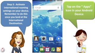 International Roaming Network Settings Vodafone