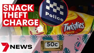 Queensland police officer charged with stealing $36 worth of snacks | 7NEWS