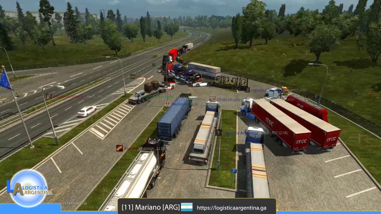 Ets2 Convoy Con Falex / Euro Truck Simulator 2 Multiplayer - YouTube