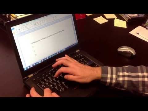 French accents on a Lenovo laptop French accents on a Lenovo laptop