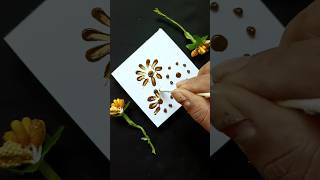 5 Sec Messy Henna Flowers | #henna #mehndi #art   #diy #tricks #tutorial #howto #satisfying #flower