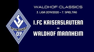 2019/20 | 1.FC Kaiserslautern - SV Waldhof Mannheim