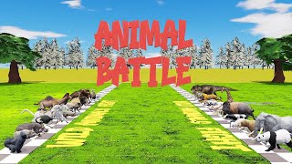 32 Wild Animal Fights, Which is the Strongest Animal? | CookieNey