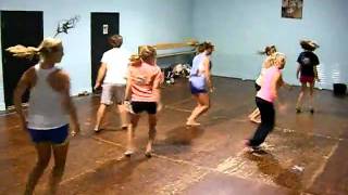 RDG: SR. Dance Company Hip Hop Class 8/17/10 take 1