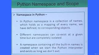 Tutorial 15-Python Namespace And Scope