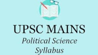 PSIR-UPSC-political science optional syllabus discussion