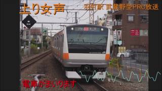 [11/29消滅]羽村駅の放送が武蔵野PRCに？駅放送まとめ