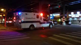 Montefiore EMS Responding On Westchester Ave In The Bronx, New York