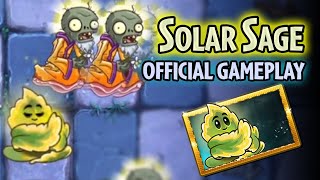 PvZ2 - Solar Sage - Official Gameplay - Update 9.0.1