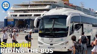 Santorini Bus System - SantoriniDave.com