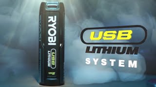 Portable Power For Every Day - The USB Lithium System from RYOBI®