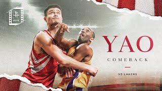 Yao Comeback vs. Lakers 2009 | Houston Rockets | Rockets Cuts | Ep. 19