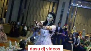 amazing indian wedding dance performance  bride squad performs at reception