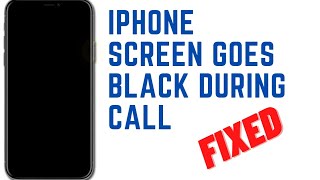 How To Fix iPhone Screen Goes Black During Call !! Fix iPhone Proximitly Sensor Not Working