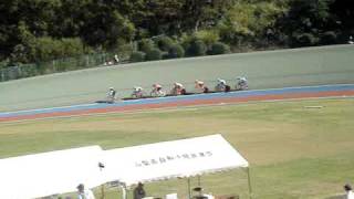 全日本学生自転車競技 第45 回 新人戦・東日本大会ケイリン準決勝2組目