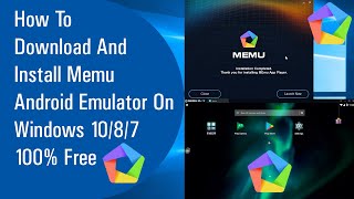 ✅ How To Download And Install Memu Android Emulator On Windows 10/8/7 100% Free (2020)
