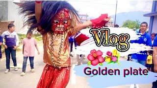 Krishna jatra in lubhoo☠️#goldenplate #vlog