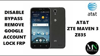 Disable Bypass Remove Google Account Lock FRP on AT&T ZTE Maven 3 Z835!