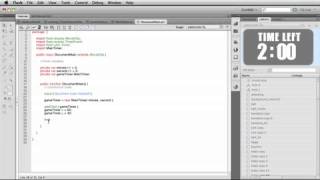 Intro to Actionscript 3 Object Oriented Programming Making a Countdown Clock Timer Mobile clip30