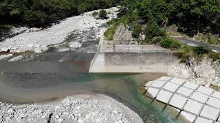 中津川根固工（カーテンブロック？）