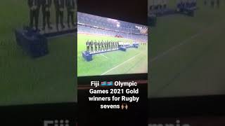 Fiji Rugby 7s Olympic 2021 Gold medal winners 🇫🇯🇫🇯