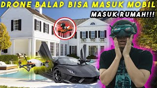 DRONE Balap Bisa Masuk Mobil dan Masuk Rumah. 😱 Atta Kaget!!