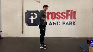 Unilateral stance with heel drag