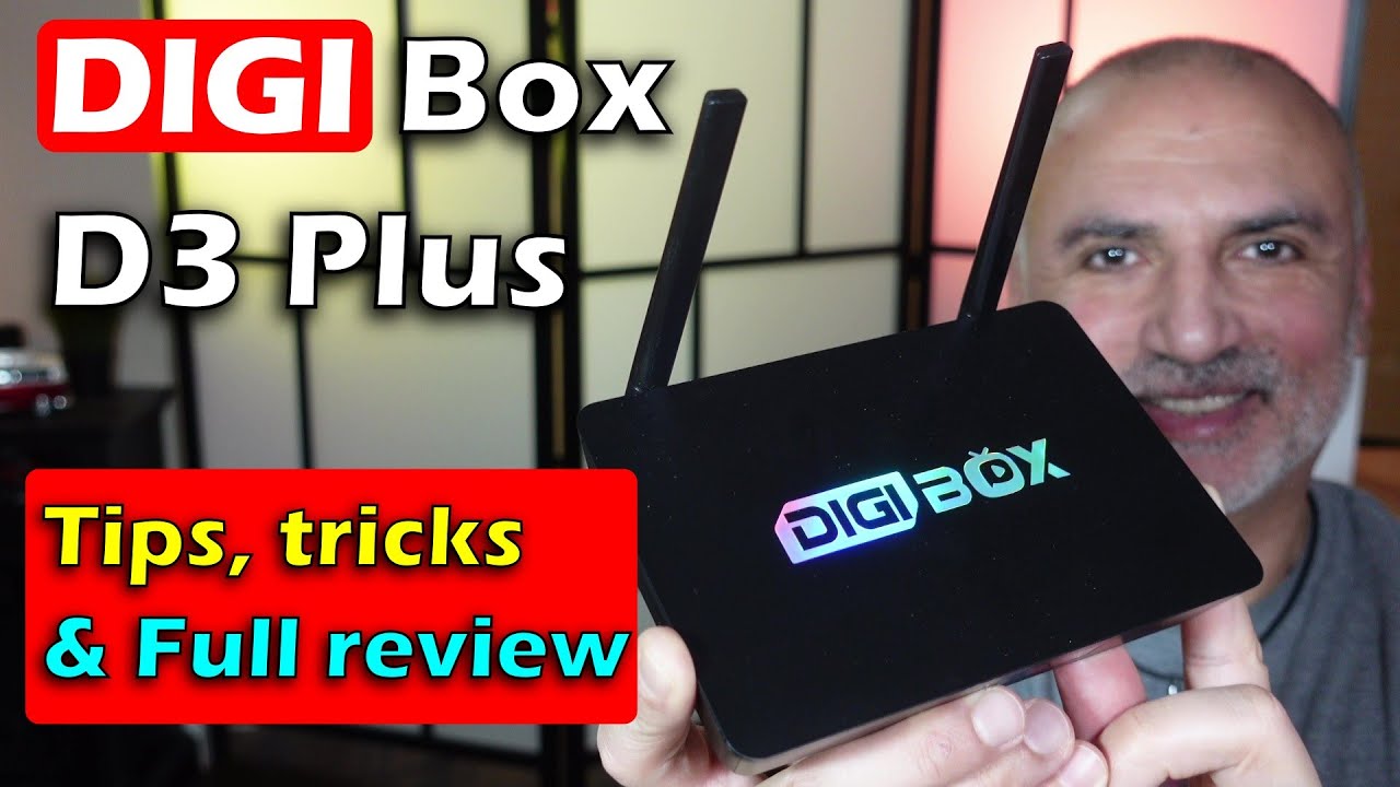 DIGIBox D3 Plus Android TV Box Tips & Full Review - YouTube