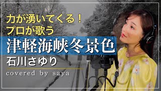 【聴くと力が湧いてくる】津軽海峡冬景色・石川さゆり(ピアノver./Covered by saya)