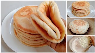 নান রুটি বানানোর সবথেকে সহজ উপায়||No Butter Soft Naan Ruti Recipe||Naan Roti