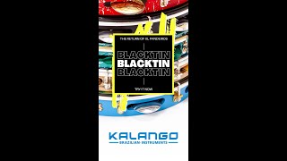 BlackTin Pandeiro - Funky Pandeiro Designs in XL sizes at Kalango Brazilian Instruments