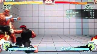 SSF4 Basic Ryu Combos