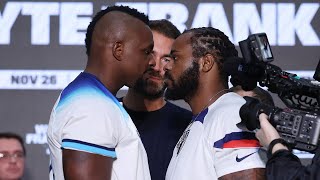 Dillian Whyte vs Jermaine Franklin • FULL WEIGH-IN & FACEOFF • Matchroom Boxing