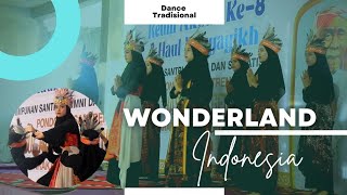 WONDERLAND INDONESIA - TARI TRADISIONAL INDONESIA - PUTRI ZAHANAIN DANCER.