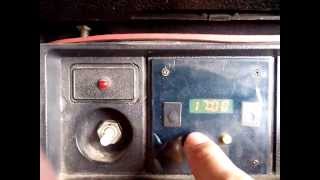 Microchip PIC16F873-based clock