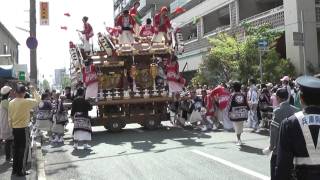 ＜植木＞総合企画　平成22年　神戸市東灘区森区若宮会だんじり