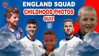 Can you recognize the English players from their baby photos? England Euro 2020 Squad guess who Quiz