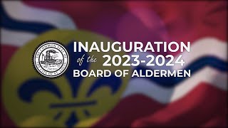 Inauguration of the 2023-2024 Board of Aldermen - April 18, 2023