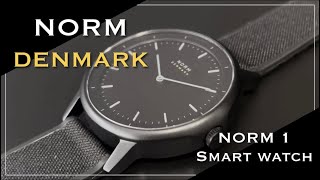 【Norm 1 Smartwatch】ミニマルでお洒落なスマートウォッチが日本初上陸！！　レビュー　北欧　デンマーク発